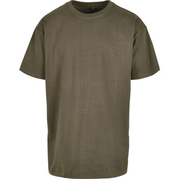 Textiel T-shirts met lange mouwen Build Your Brand BY102 Groen