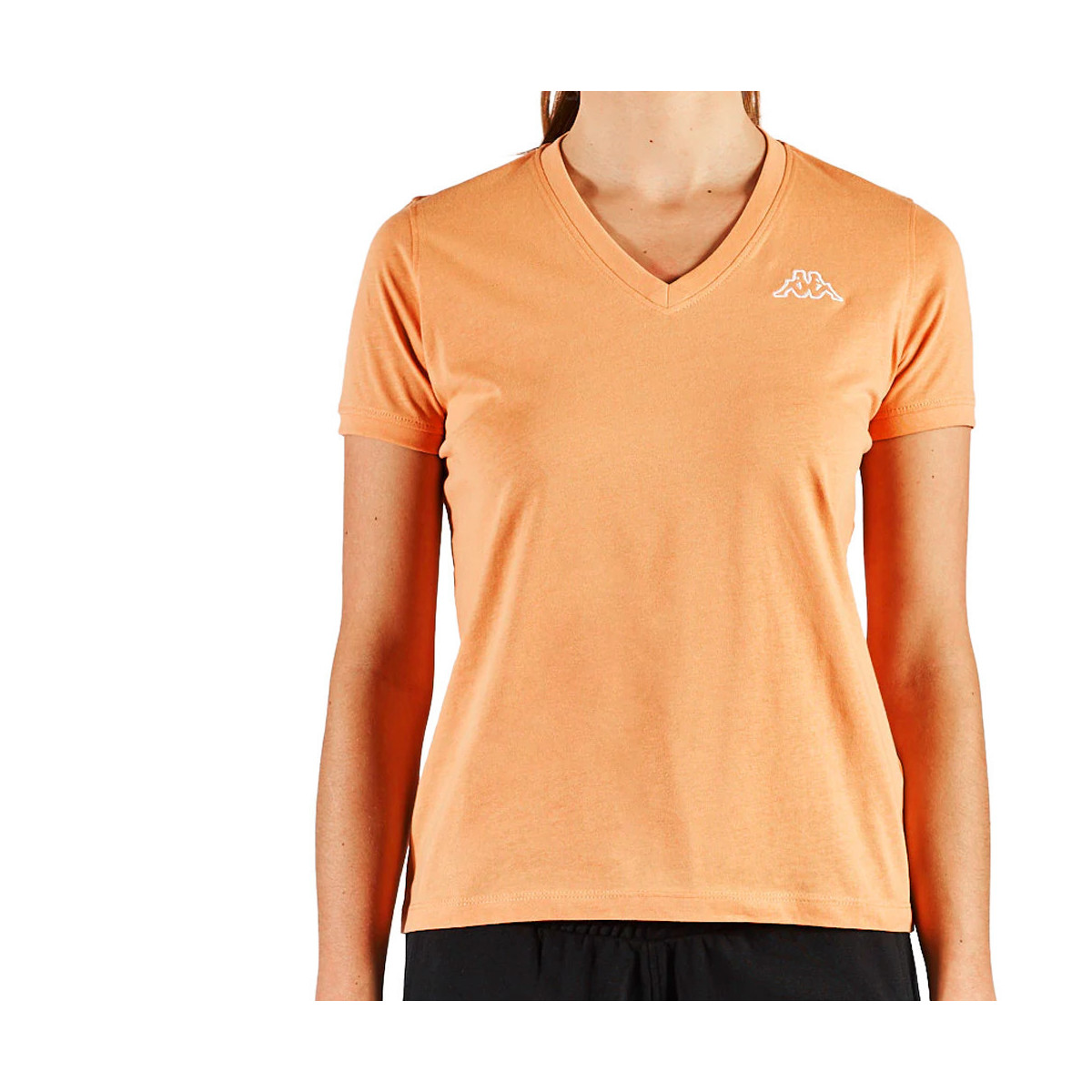 Textiel Dames T-shirts & Polo’s Kappa  Oranje