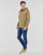 Textiel Heren Sweaters / Sweatshirts Polo Ralph Lauren SWEATSHIRT ZIPPE EN DOUBLE KNIT TECH Camel