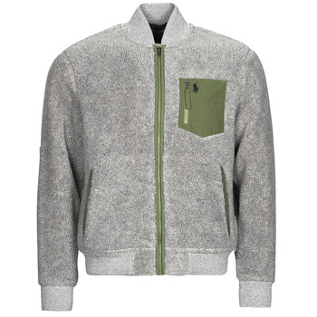 Textiel Heren Wind jackets Polo Ralph Lauren LSBOMBERM5-LONG SLEEVE-FULL ZIP Grijs / Vintage