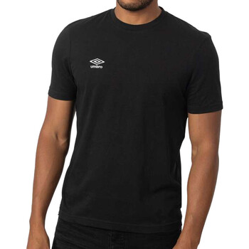 Textiel Heren T-shirts korte mouwen Umbro  Zwart