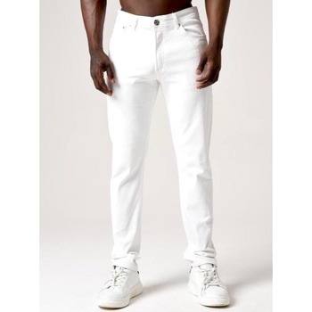 Textiel Heren Skinny jeans True Rise Jeans Broeken Regular Fit DC Wit