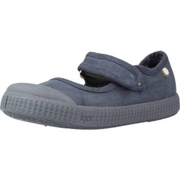 Schoenen Jongens Lage sneakers IGOR S10276 Blauw