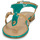 Schoenen Dames Sandalen / Open schoenen JB Martin AISSA Lak / Smaragd / Camel