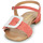 Schoenen Dames Sandalen / Open schoenen JB Martin AIMANTE Fluweel / Roze