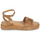Schoenen Dames Sandalen / Open schoenen JB Martin LINA Fluweel / Camel