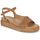 Schoenen Dames Sandalen / Open schoenen JB Martin LUCE Fluweel / Camel