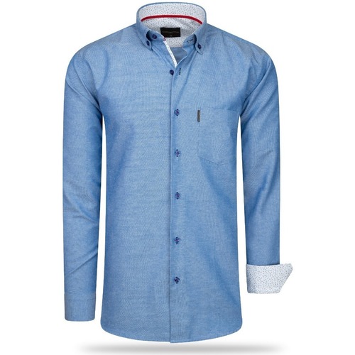 Textiel Dames Overhemden Cappuccino Italia Regular Fit Overhemd Royal Blauw