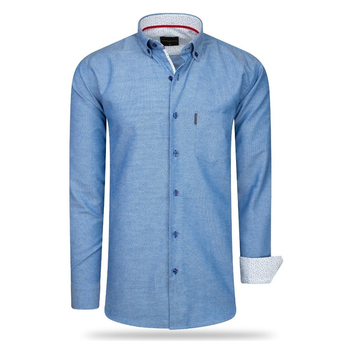 Textiel Dames Overhemden Cappuccino Italia Regular Fit Overhemd Royal Blauw