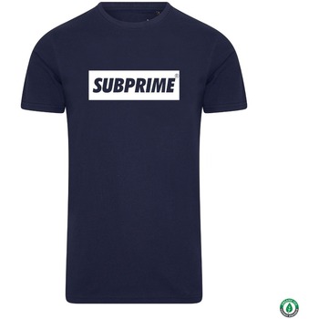 Subprime T-shirt Korte Mouw Shirt Block Navy