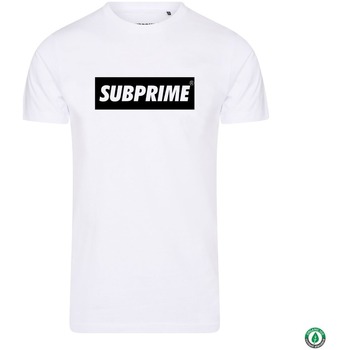 Subprime T-shirt Korte Mouw Shirt Block White