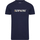 Textiel T-shirts korte mouwen Subprime Shirt Flower Navy Blauw