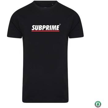 Subprime T-shirt Korte Mouw Shirt Stripe Black