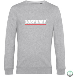 Textiel Heren Sweaters / Sweatshirts Subprime Sweater Stripe Grey Grijs