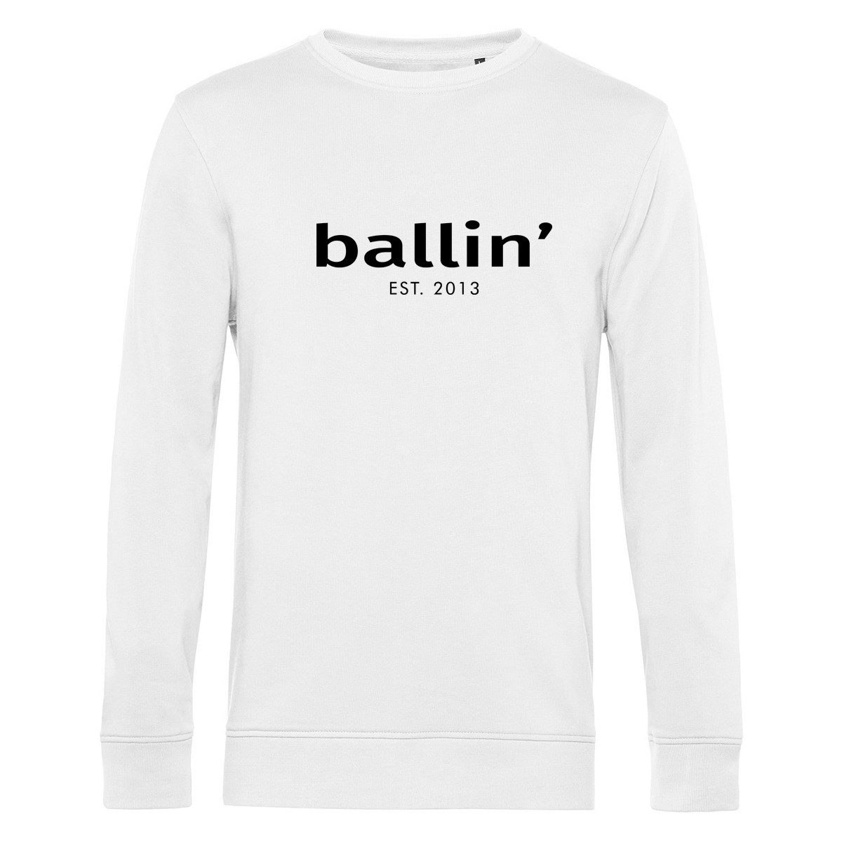Textiel Heren Sweaters / Sweatshirts Ballin Est. 2013 Basic Sweater Wit