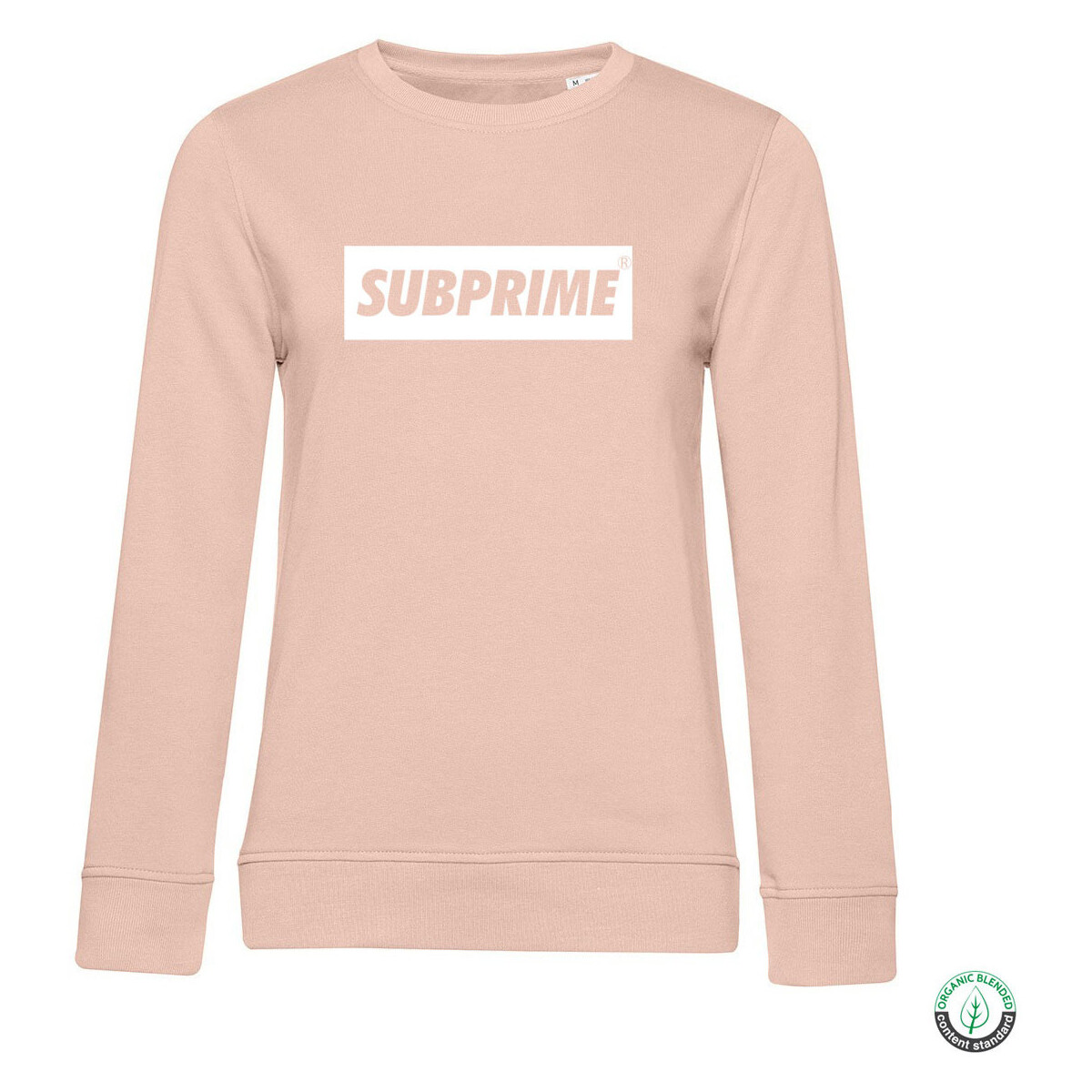 Textiel Dames Sweaters / Sweatshirts Subprime Sweat Block Roze Roze