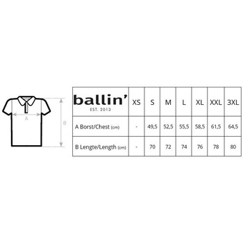 Ballin Est. 2013 Basic Polo Blauw