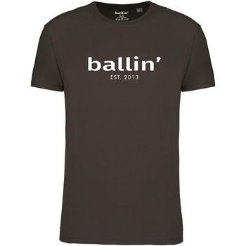Textiel Heren T-shirts korte mouwen Ballin Est. 2013 Regular Fit Shirt Grijs