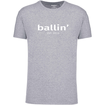 Textiel Heren T-shirts korte mouwen Ballin Est. 2013 Regular Fit Shirt Grijs