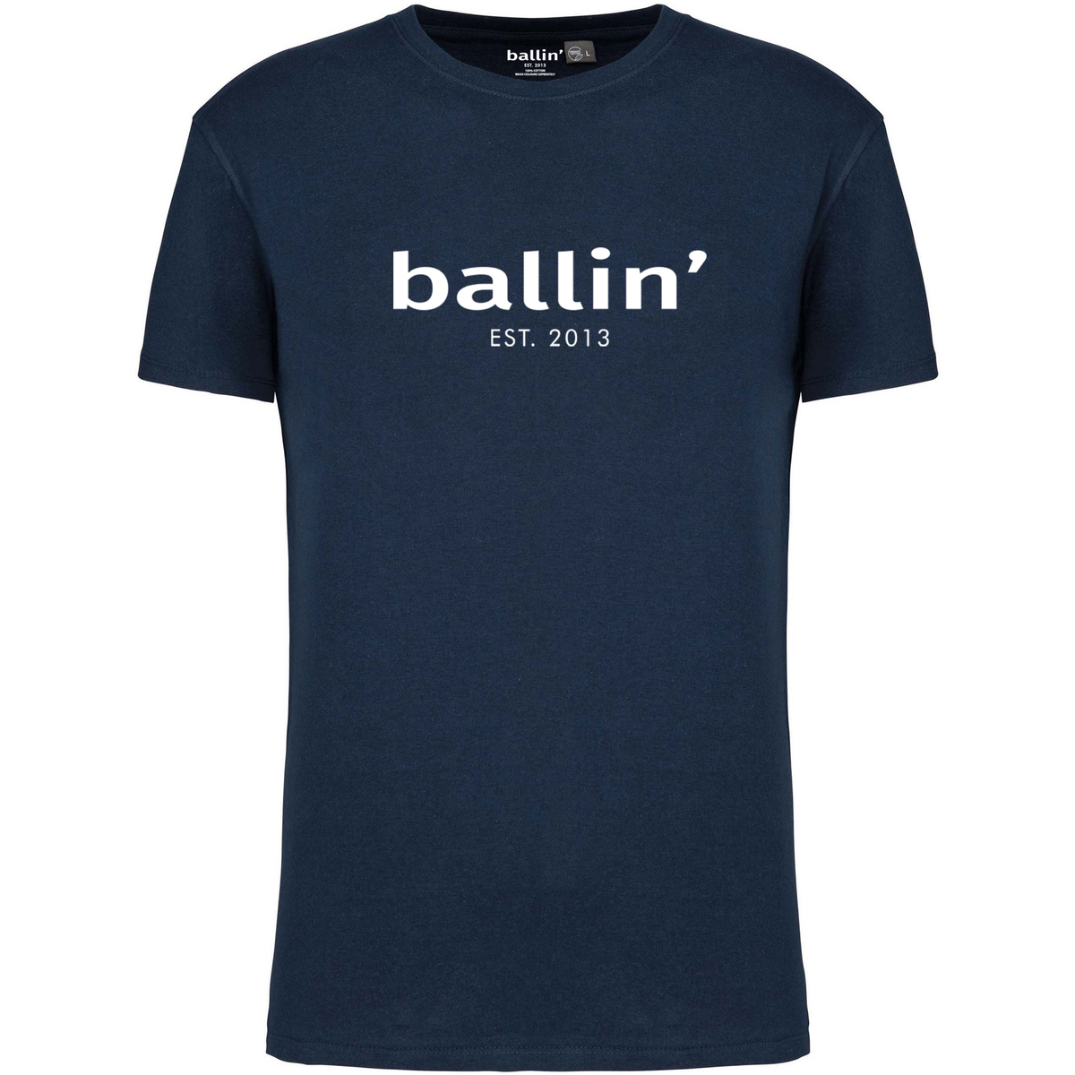 Textiel Heren T-shirts korte mouwen Ballin Est. 2013 Regular Fit Shirt Blauw