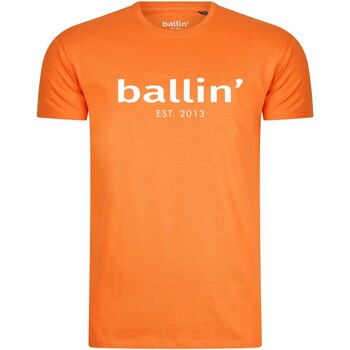 Textiel Heren T-shirts korte mouwen Ballin Est. 2013 Regular Fit Shirt Oranje