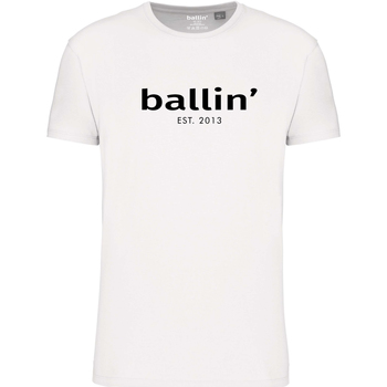 Textiel Heren T-shirts korte mouwen Ballin Est. 2013 Regular Fit Shirt Wit