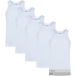 Textiel Heren T-shirts korte mouwen Cappuccino Italia 5-Pack Corrigerend Onderhemd Wit