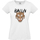 Textiel Dames T-shirts korte mouwen Ballin Est. 2013 Tiger Shirt Wit