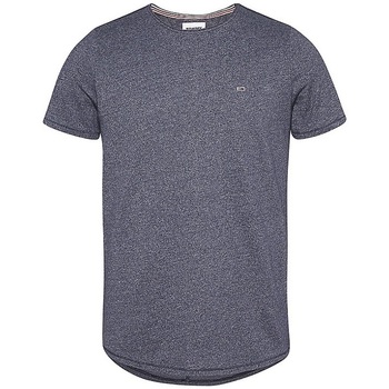 Textiel Heren T-shirts korte mouwen Tommy Jeans Classics Slim Fit Shirt Blauw