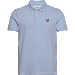 Textiel Heren Polo's korte mouwen Lyle & Scott Plain Polo Shirt Blauw