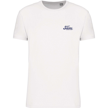 Textiel Heren T-shirts korte mouwen Subprime Small Logo Shirt Wit