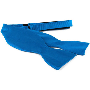Textiel Heren Stropdassen en accessoires Suitable Zelfstrikker Zijde Oceaan Blauw F32 Blauw