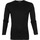 Textiel Heren T-shirts & Polo’s Garage Basic T-shirt Longsleeve Zwart Zwart