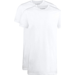 Textiel Heren T-shirts & Polo’s Slater 2-pack T-shirt V-neck Wit Wit