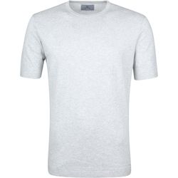 Textiel Heren T-shirts & Polo’s Suitable Prestige T-shirt Knitted Grijs Grijs