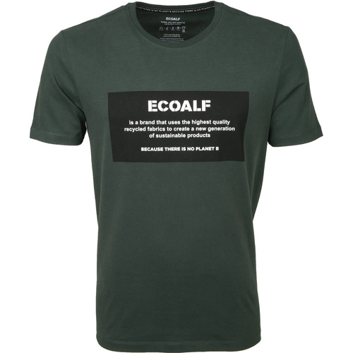 Textiel Heren T-shirts & Polo’s Ecoalf Natal T-Shirt Groen Groen