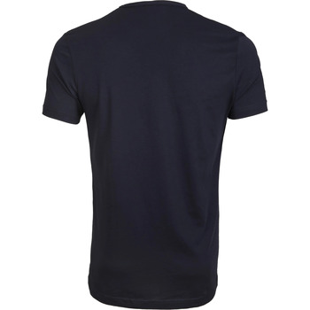 Suitable T-shirt Navy O-Hals Ota 2 Pack Blauw