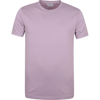 Textiel Heren T-shirts & Polo’s Colorful Standard T-shirt Paars Bordeau