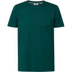 Textiel Heren T-shirts & Polo’s Petrol Industries T-Shirt Donkergroen Groen
