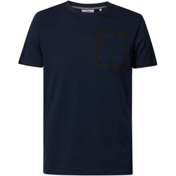 Textiel Heren T-shirts & Polo’s Petrol Industries T-Shirt Donkerblauw Blauw