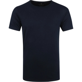Textiel Heren T-shirts & Polo’s Dstrezzed Mc Queen T-shirt Donkerblauw Blauw