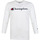 Textiel Heren T-shirts & Polo’s Champion Longsleeve T-Shirt Script Logo Wit Wit