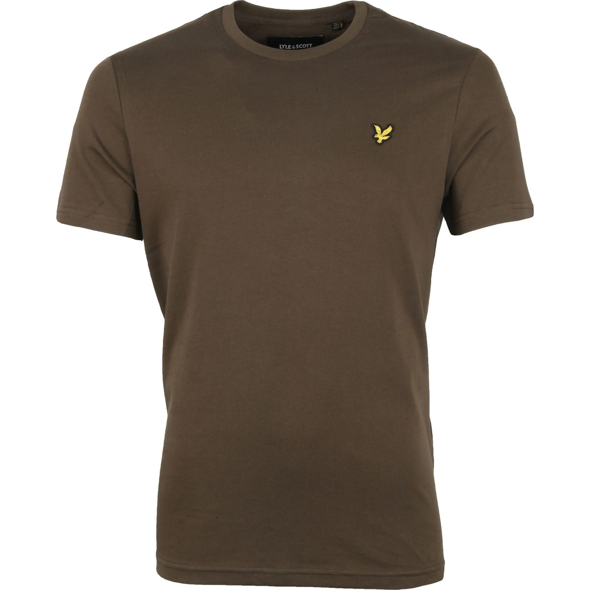 Textiel Heren T-shirts & Polo’s Lyle And Scott T-shirt Olive Groen