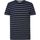 Textiel Heren T-shirts & Polo’s Petrol Industries T-Shirt Strepen Navy Blauw