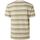 Textiel Heren T-shirts & Polo’s No Excess T-shirt Strepen Creme Multicolour