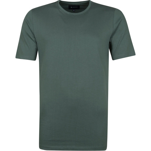 Textiel Heren T-shirts & Polo’s Suitable Respect T-shirt Jim Donkergroen Groen