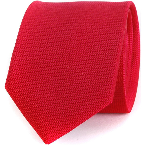 Textiel Heren Stropdassen en accessoires Suitable Rode Stropdas 07A Rood