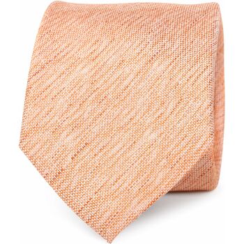 Textiel Heren Stropdassen en accessoires Suitable Stropdas Zijde Oranje K81-8 Oranje