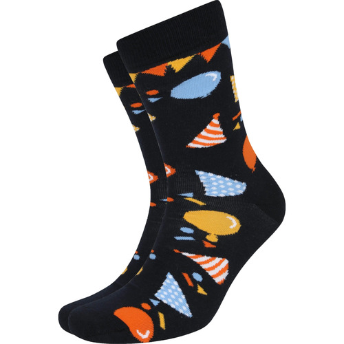 Ondergoed Heren Socks Suitable Sokken Happy Birthday Multicolour Multicolour