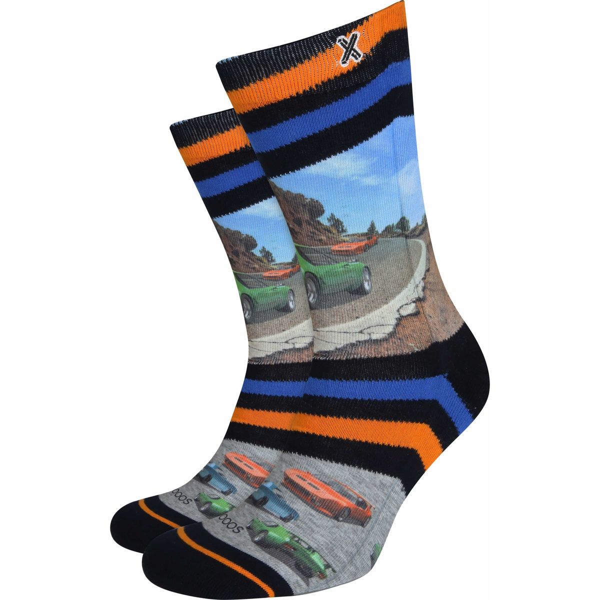 Ondergoed Heren Socks Xpooos Sokken Roadtrip Multicolour